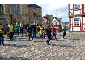 Rasseln in Naumburg - eine alte Ostertradition (Foto: Karl-Franz Thiede)